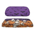 thumbnail image 2 of Pzuqiu Halloween Skeleton Pumpkin 2-Piece Golf Cart Seat Covers - Breathable Washable Universal Fit Spooky Holiday Golf Cart Accessories, 2 of 10