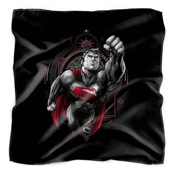Superman Propaganda Superman Bandana (21 in x 21 in)