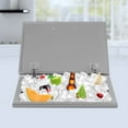 thumbnail image 4 of Drop-in Ice Chest 20''Lx16''Wx13''H BBQ Island Drop in Ice Chest/Cooler W/ Cover Stainless Steel, 4 of 11