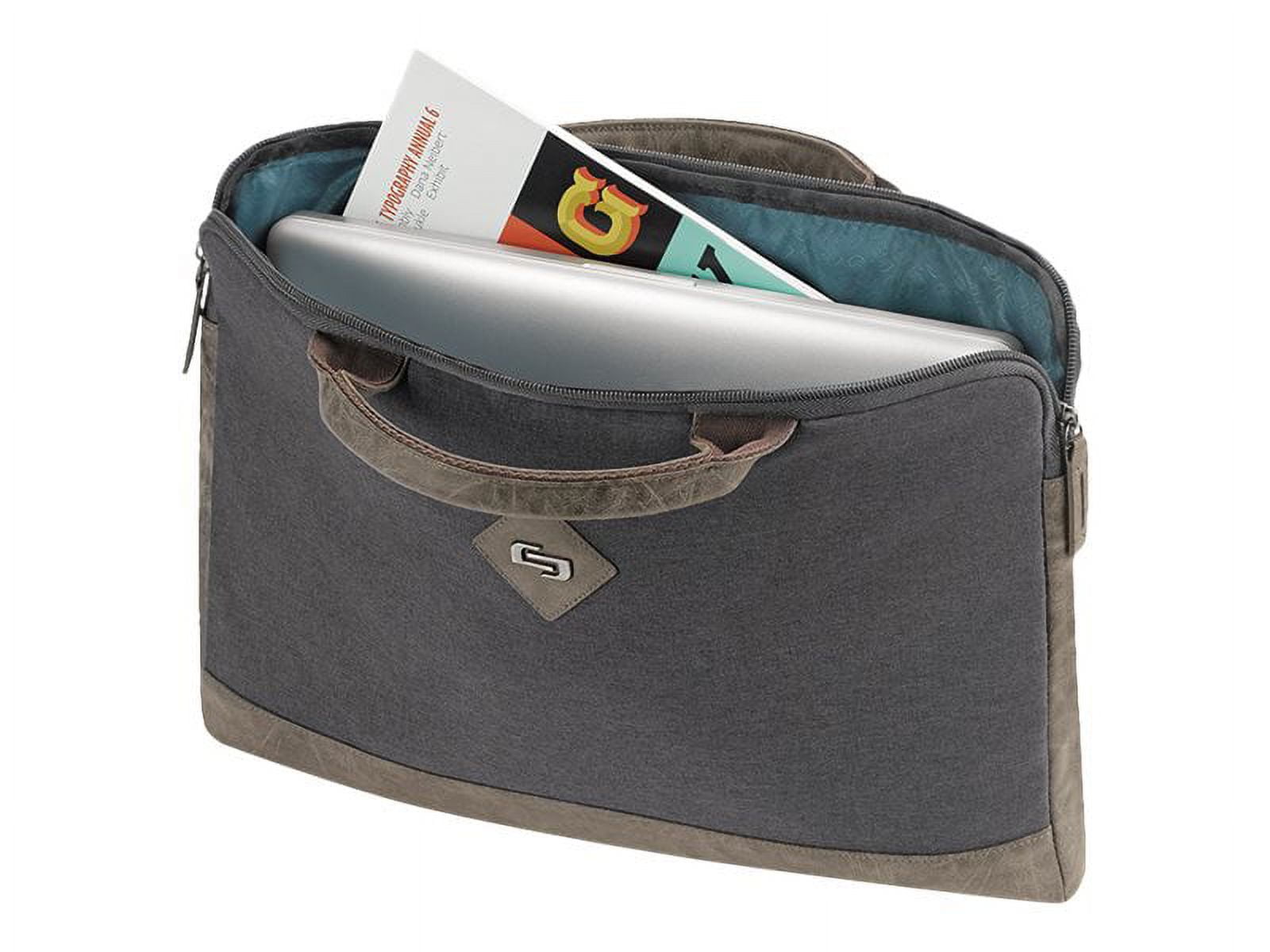 Solo New York Pilot Slim Padded Laptop Briefcase