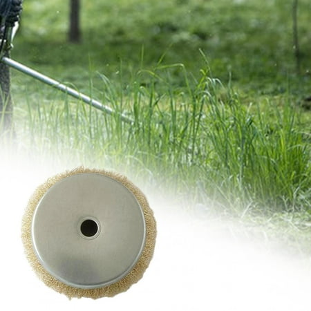 

Knotted Wire Cup Brush Coarse Wire Wheel Drill Attachment Polishing Wire Wheel Brush Disc trimmer wheel Wire Cup Brush for Mower Weeding Disc 200mm