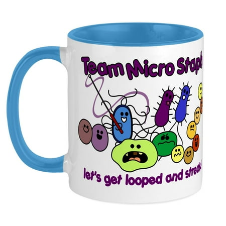

CafePress - I Love Bacteria Mug - Ceramic Coffee Tea Novelty Mug Cup 11 oz