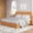 Natural, variant on Solid Wood Platform Bed Frame with Headboard, No Box Spring Needed, Floor-Standing, Easy Assembly, King Size, Beige