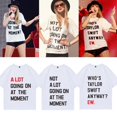 thumbnail image 2 of Taylor Swift Conciertos Cuello Redondo Algodón T Manga Corta Casual Top Hombres/Mujeres Pareja Camisas Ropa, 2 of 5