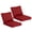 Chili, variant on Goodgoods 24" x 27" Indoor & Outdoor Deep Seat Chair Cushions Set of 2, Water & Fade Resistant, Chili