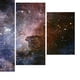 thumbnail image 4 of Póster de arte de pared con 5 paneles/cuadros para decoración del hogar Cielo estrellado, 4 of 5