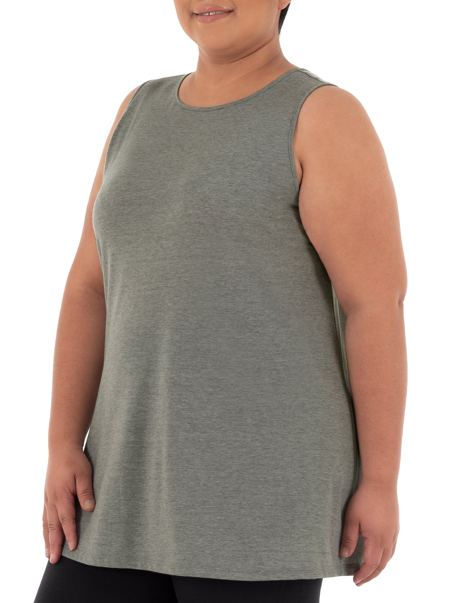 Athletic Works Women's Plus Active Muscle Tank
