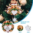 thumbnail image 4 of Yuarrent Colgante de árbol de Navidad adorno de resina Claus ancianos arte de Navidad juguete colgante decoración de jardín regalo de Type3 NO3, 4 of 6
