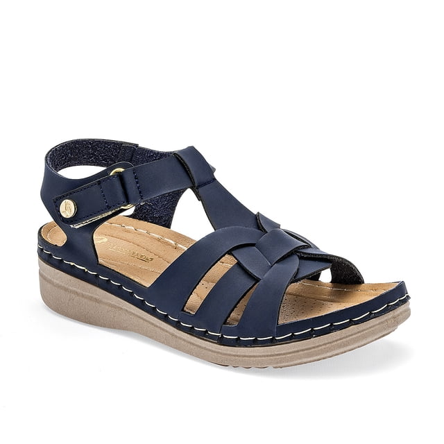 SANDALIA FLEXMAS AZUL 140426