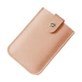 thumbnail image 2 of 1X Id Card Holder,Pull Out Card Organizer Snap Closure Leather Organizer Pouch Pull Out Credit Card Organizer Small Slim Portable Card Holder Personalized Stackable Business Card Holde, 2 of 7