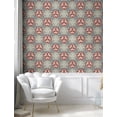 thumbnail image 5 of Ambesonne Japanese Peel & Stick Wallpaper for Home, Oriental Flower Design, 13"x72", Multicolor, 5 of 6