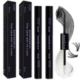 thumbnail image 1 of Qiveaory Lash Bond and Seal Kit 2 piezas DIY extensión de pestañas impermeable Lashe Cluster pegamento 72h Hold pegamento de pestañas individual portátil para extensiones de pestañas principiantes Bla, 1 of 5