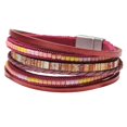 thumbnail image 2 of Xinyolin Bohemia Multi-layer Women Bracelet Faux Leather Ethnic Boho Style Handmade Girls Cuff Bracelet Fashion Jewelry, 2 of 8