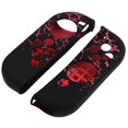 thumbnail image 3 of Funda Protectora Piel Con Patrón Silicona para Switch (+) Rojo, 3 of 7