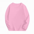 thumbnail image 4 of HCNTES Boys Long Sleeve Print Shirts Cute Crew Neck T-shirt Fall Casual Lightweight Pullover Tops(Pink,1-2 Years), 4 of 4
