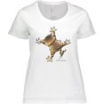 thumbnail image 3 of Inktastic Don't Let the Cat out Women's Plus Size T-Shirt, 3 of 5