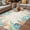 Brown Green, variant on Beige Coastal Outdoor Rug for Patio/Deck/Porch, Non-Slip Large Area Rug 6 x 9 Ft, Summer Nautical Beach Coral Starfish Indoor Outdoor Rugs Washable Area Rugs, Reversible Camping Rug Carpet Runner