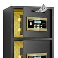 thumbnail image 3 of Montary 6.5 Cu Ft Double-Door Coin Safe w/Fireproof Bag & Hidden Code, Digital Security for Home/Office/Hotel, 3 of 10