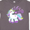 thumbnail image 4 of Inktastic Lil Sis Unicorn- Little Sister Girls Toddler T-Shirt, 4 of 5
