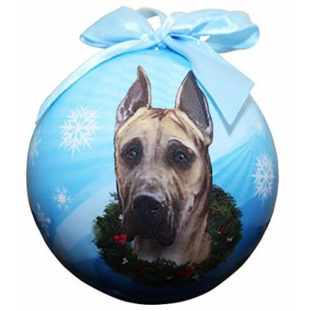 E&S Pets Great Dane Christmas Ornament Shatter Proof Ball (Set Of 2 E&S Pets Great Dane Christmas Ornament Shatter Proof Ball (Set of ... - E&S Pets Great Dane Christmas Ornament Shatter Proof Ball (Set Of 2
