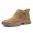 Brown, variant on AUXDIQ Safety Trainers Men Women Steel Toe Cap Work Shoes Comfy Construction Industrial Sneakers