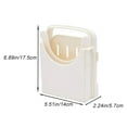 thumbnail image 4 of Shoreew Bread Slicer for Homemade Bread Foldable Bread Slicing Guide 3 Sizes Loaf Slicer Thin Bread Cutter Manual Bread Slicing Machine for Kitchen Bagels Cake, 4 of 6