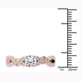 thumbnail image 4 of 3/4 Carat T.W. Diamond Vintage 14kt Rose Gold Engagement Ring, 4 of 4