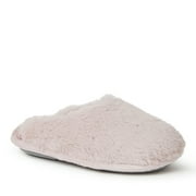 Dearfoams Kid's Brin Furry Pile Scuff Slipper