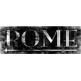 thumbnail image 2 of Grey, Jace 24x11 Gold Ornate Wood Framed with Double Matting Museum Art Print Titled - ROME BLACK, 2 of 4