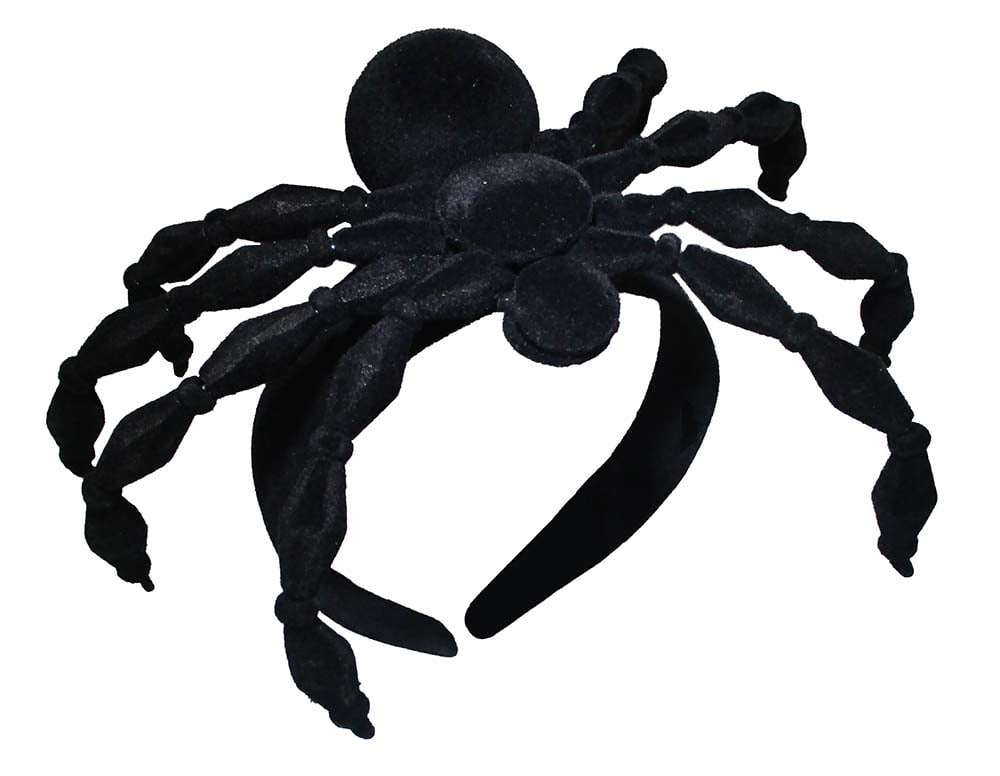 Halloween Spider Ghost Headwear Foil Balloon Headdress Hair Hoop Kids Toys Gift