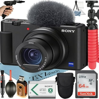 SONY VLOGCAM ZV-1F　BLACK Sony ZV-1F Black ZV1F/B Digital Point & Shoots Standard - Vistek