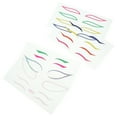 thumbnail image 4 of 4Sets Colorful Eyeliner Stickers Waterproof Eye Line Stickers Eye Makeup Tool, 4 of 8