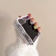 thumbnail image 5 of Case for Galaxy Z Flip 6,Creative Heart Pattern Folding Protective Soft Phone Shell,Shockproof Anti-Fall Phone Cover for Girls (No Chain), 5 of 12