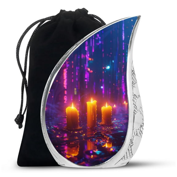 SUBSH Cremation Urns Adult - Urn Large - Urns Men - Memorial Urns For Human Ashes Large - Urn For Ashes - Funeral Urn - Metal Urn For Human Ashes