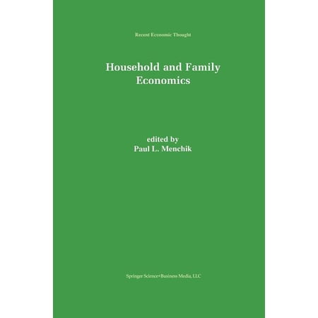 ISBN 9789401062640 product image for Recent Economic Thought: Household and Family Economics (Paperback) | upcitemdb.com
