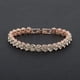 thumbnail image 3 of de Cristal con , Ajustable, Vintage, Elegante, , para Fiestas, Baile, , Mujeres, Niñas, Mujeres, - dorado Yinane Pulseras multicapa, 3 of 8