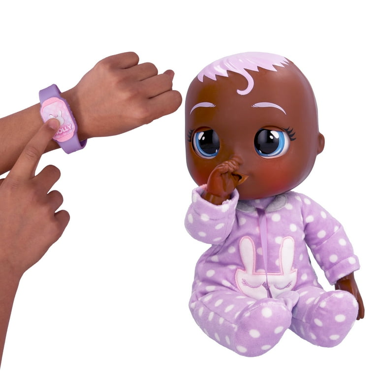 Cry Babies Newborn Molly Interactive Baby Doll With 20+ Baby Sounds And  Interactive Bracelet : Target