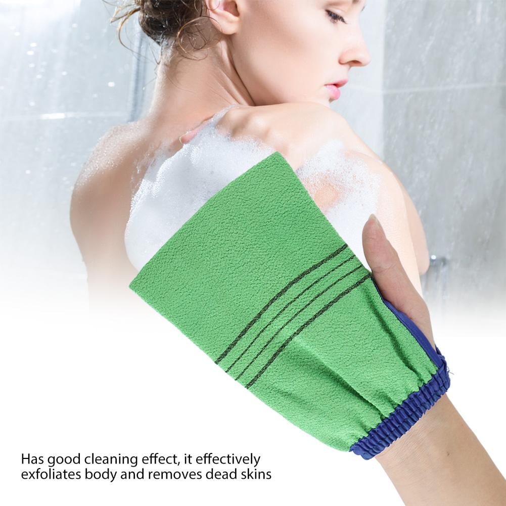 EOTVIA Bath Glove,Exfoliating Glove,1Pc Double Sided Body Exfoliating
