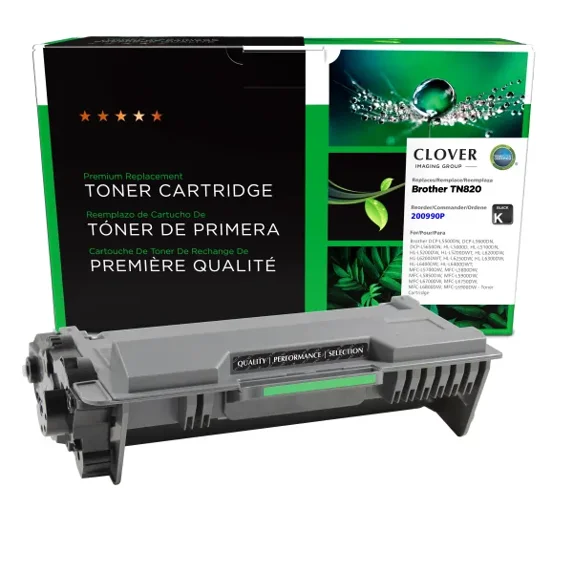 Remanufactured Clover Imaging Toner Cartridge compatible with Brother TN820
