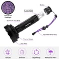 thumbnail image 6 of Fugacal UV Blacklight Flashlight, Super Bright 128 LED Pet Dog Cat Urine Detector light Flashlight for Pet Urine Stains, UV Black light Flashlight for Bed Bugs, Scorpions, 6 of 15