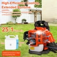thumbnail image 6 of ORVELDIN Leaf Blower,Gas Power Leaf Blower,52CC 550CFM 2-Stroke Backpack Leaf Blower Snow Blower Dust Blower Variable Speed for Blowing, Vacuuming and Shredding Leaves, 6 of 10