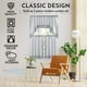 thumbnail image 5 of Cortinas American Linen Café para cocina y baño (gris), 5 of 7