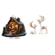 thumbnail image 1 of Escultura de belén, adorno de resina, figura de ciervo, decoración de mesa, estatua de reno, adorno de animal de pie acrílico, adecuado para decoració, 1 of 8