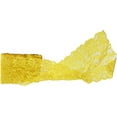 thumbnail image 4 of Jutemill Brand - 6" X 5 Yards Stretch Lace Fabric Ribbon | Yellow | Perfect for DIY Decoration and Craft, 4 of 7