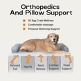 thumbnail image 3 of Cama ortopédica grande para perro, lavable, con funda extraíble, 3 of 5