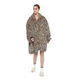 thumbnail image 1 of Sudadera extragrande Sherpa manta de invierno con capucha franela suave y cálida, 1 of 4