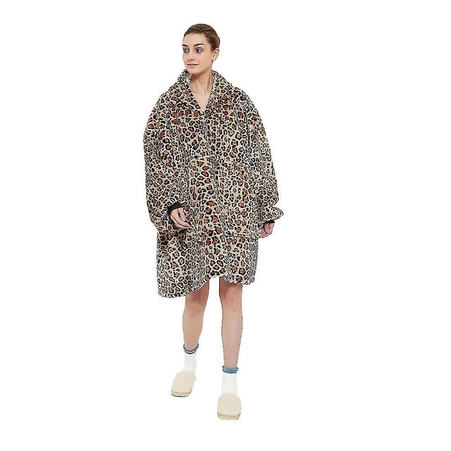 Sudadera extragrande Sherpa manta de invierno con capucha franela suave y cálida