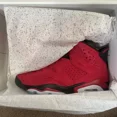 thumbnail image 2 of Ni - ke Ni - ke Air Jordan 6 Retro Toro Bravo Men's Athletic Shoes CT8529-600 Size 9, 2 of 5