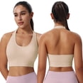 thumbnail image 6 of Halter Bra Bras for Women Medium Support Back Bra Light Support Back Bra Womens Sports Bras Minimalist Back Bra Supportive Bra Posture Support Bra Crossover Bra Sports Bras for Women, 6 of 9