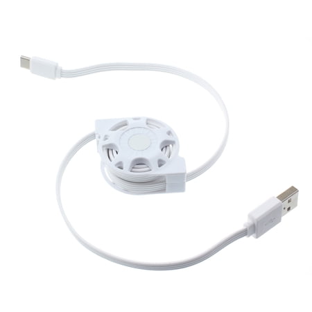 Retractable USB Cable Compatible With Amazon Fire HD 8 / Plus (10th Gen 2020 Release) Amazon Fire HD 10 / Plus (11th Gen 2021 Release) - Type-C Charger Power Cord USB-C